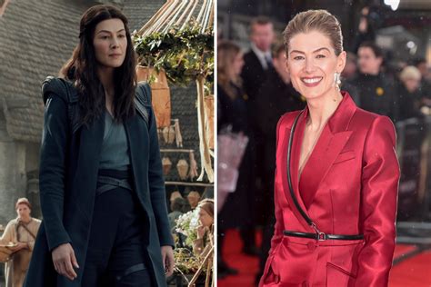 See the Wheel of Time cast in and out of costume, including Rosamund Pike, Daniel Henney, and ...