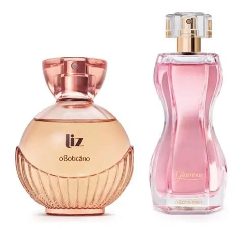 Kit Perfume Liz 100ml + Glamour Tradicional 75 Ml + Brinde ...