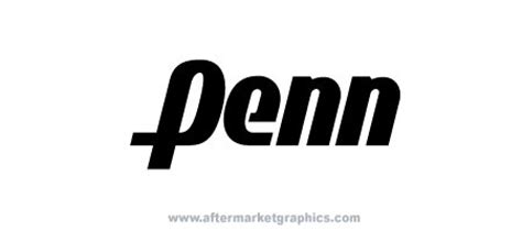 Penn Tennis Decal 02