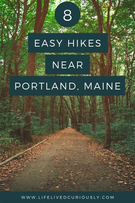 8 Easy Hiking Trails Near Portland, Maine | Hikes near portland, Maine hiking, Maine travel