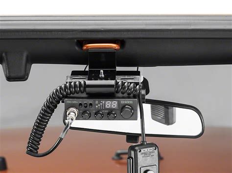 Rugged Ridge Jeep Wrangler CB Radio & Antenna Mount Kit 11503.96 (07-18 Jeep Wrangler JK)