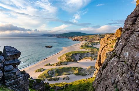 Sandwood Bay Beach in Kinlochbrevie, Scotland | Best of scotland, Sandwood bay, Ireland travel