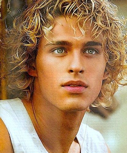 Angelic Male Perfection ! | Blonde guys, Long hair styles men, Curly hair men