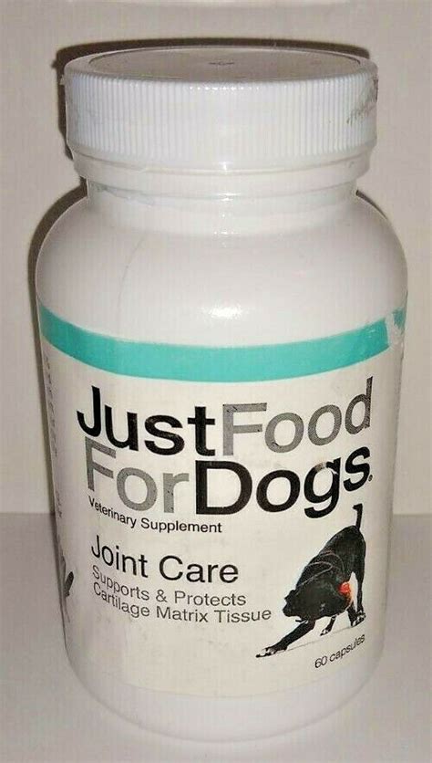 Justfoodfordogs Joint Care Dog Supplements 60 Count- Free Shipping ...