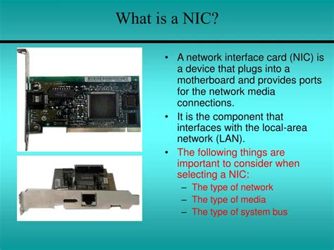 Nic Diagram In Computer Network