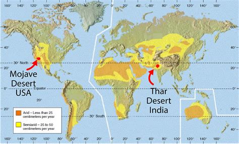 Desertification Map