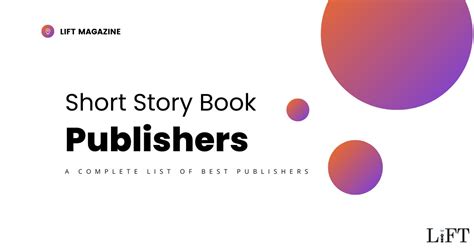 10 Top Short Story Book Publishers in India | LiFT Magazine