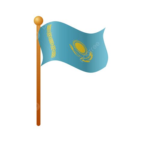 Kazakhstan Flag, Kazakhstan, Flag, Kazakhstan Day PNG and Vector with Transparent Background for ...