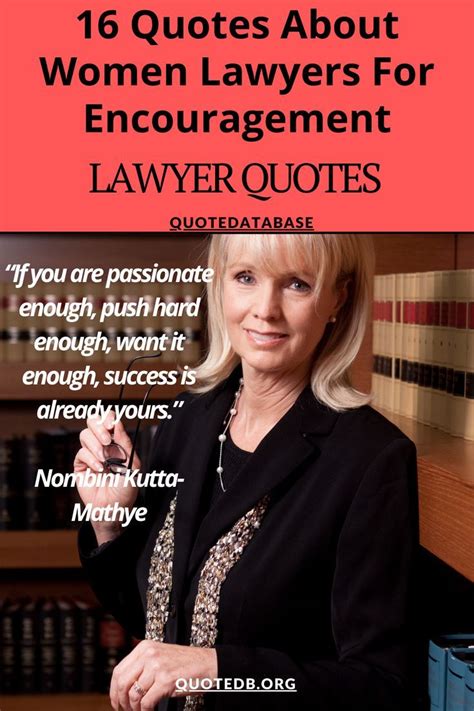 16 Quotes About Women Lawyers For Encouragement | Woman quotes, Lawyer ...