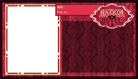 Hazbin Hotel OC Character Sheet Template by SavvySketches03 on DeviantArt