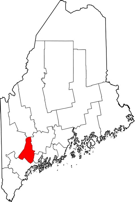 Androscoggin County, Maine : Districts