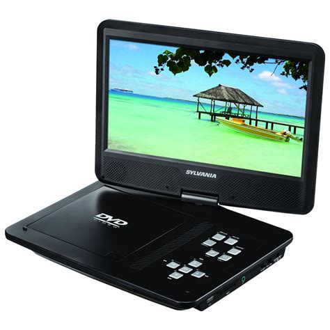 Sylvania 10" Portable DVD Player with 5-Hour Life, SDVD1048 - Walmart.com - Walmart.com