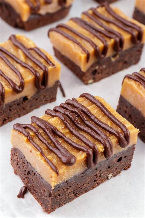 Keto Brownies – BEST Low Carb Keto Chocolate Peanut Butter Brownie Bars Recipe – Easy – Desserts ...