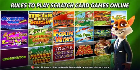 Rules to Play Scratch Card Games Online - Spinzwin