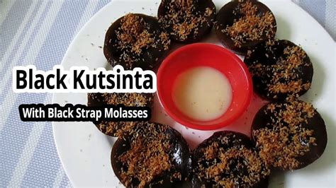 Black Kutsinta With Black Strap Molasses | Molasses recipes, Foodies desserts, Molasses