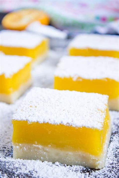 Easy Lemon Bars (5 Ingredients!) - Dinner, then Dessert