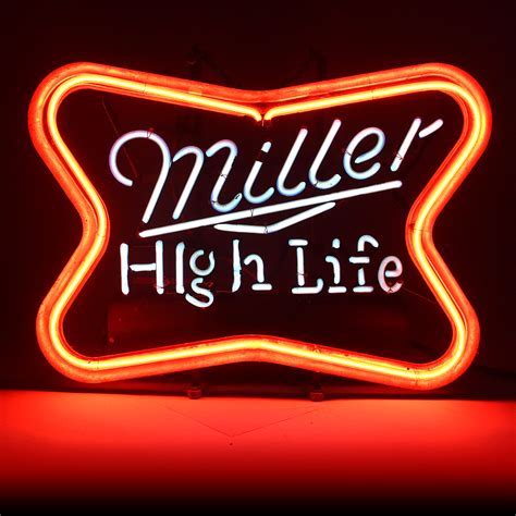 Miller Lite Neon Sign for the Home Bar