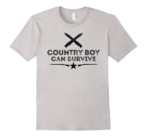 Country Boy Can Survive Preparedness T-Shirt-Art – Artshirtee