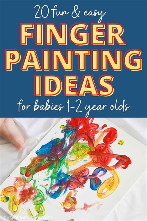 Finger Painting Ideas For Preschoolers