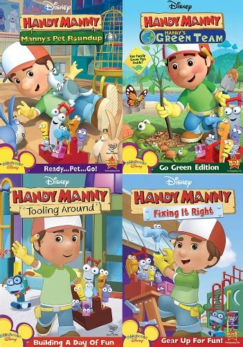 Handy Manny Lot of 4 New DVD 21 Episodes