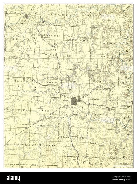 Sedalia missouri map Cut Out Stock Images & Pictures - Alamy