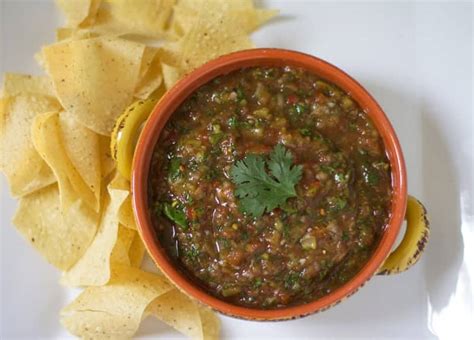 Easy Basic Blender Salsa -- A recipe passed on from generations!