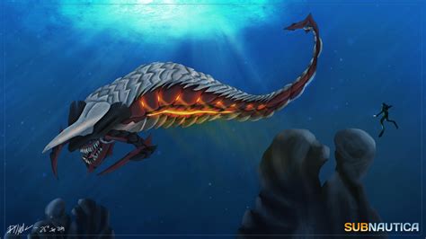 Concept Art Subnautica Sea Dragon Leviathan All in one Photos - EroFound