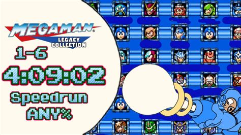 Mega Man 1-6 Speedrun (4:09:02 - Any % - Former Legacy Collection World ...