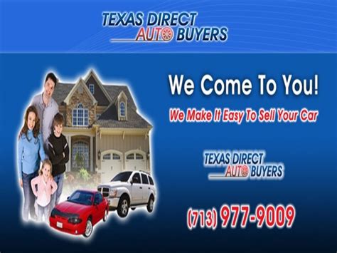 Cash Cars for Sale in Houston TX - Texas Direct Auto Buyers