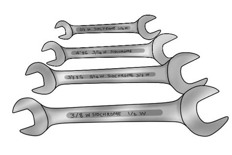 What spanner sizes are available? - Wonkee Donkee Tools