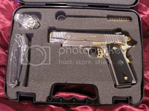 polished taurus pt1911 with gold accents | Taurus Firearm Forum