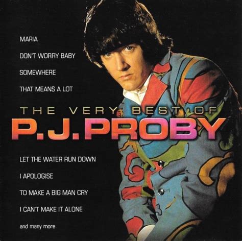 P.J. Proby – The Very Best Of P.J. Proby (1998, CD) - Discogs