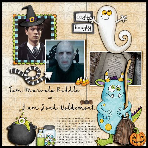 Halloween scrapbook ideas and inspiration | Oogly Boogly Featured Kit ...