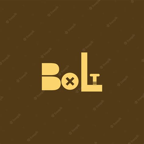 Premium Vector | Bolt logo