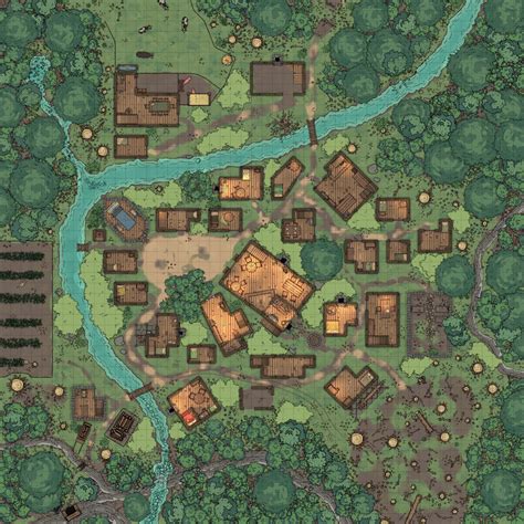 [LMOP] Phandalin : dungeondraft | Fantasy city map, Fantasy world map ...