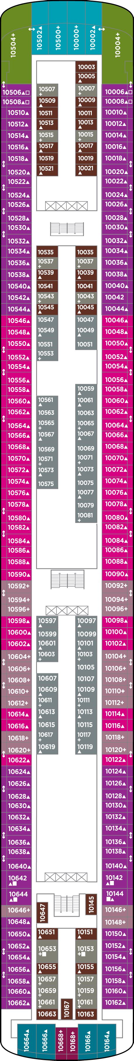 Norwegian Jewel Deck Plans | CruiseInd