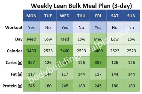 Bulking Workout And Meal Plan | EOUA Blog