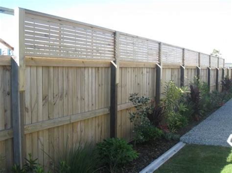 Fence Designs by Kawana Lattice | Backyard fence ideas privacy ...