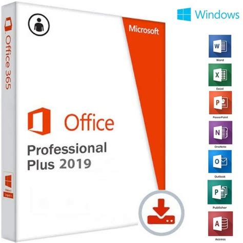 Microsoft Office Professional Plus 2019 - Microsoft Cd Key License