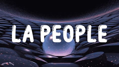 LA PEOPLE (Lyric Video) - Peso Pluma, Tito Double P - YouTube