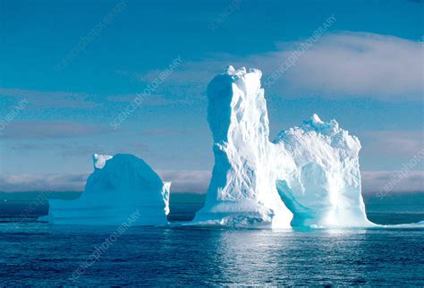 Antarctic Icebergs - Stock Image - C004/5424 - Science Photo Library