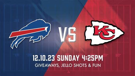 BILLS VS CHIEFS WATCH PARTY, 3 Bastrds Brewing , Vernon, December 10 ...