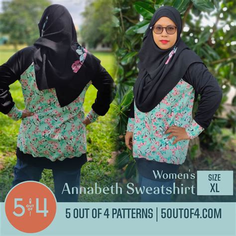 Annabeth Top and Tunic Sweatshirt - 5 out of 4 Patterns