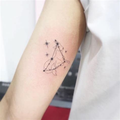 25 Capricorn Constellation Tattoo Designs, Ideas and Meanings for ...