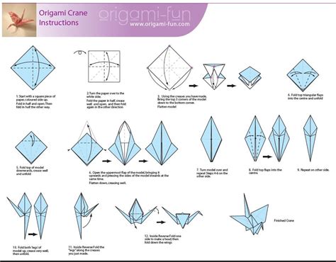 Origami Crane Instructions – Fly with Origami, Learn to Dream