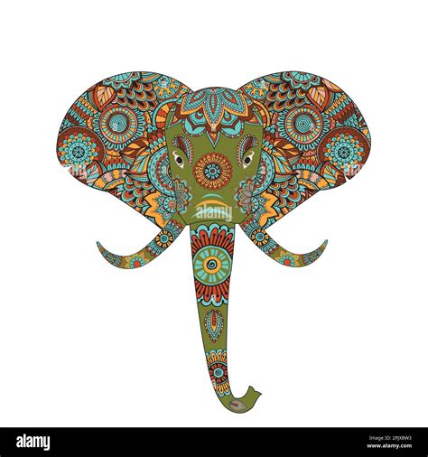 elephant mandala decoration design vector illustration Stock Vector ...