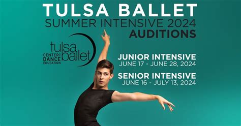 Tulsa Ballet Summer Intensive Audition: Broken Arrow, OK, Tulsa Ballet ...