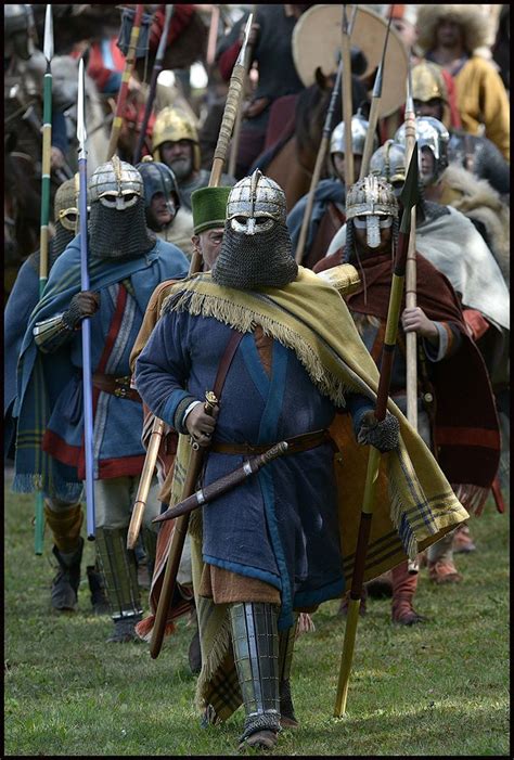 Anglo-Saxon recreation Wulfheodenas | Viking armor, Medieval armor ...