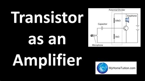 Transistor as an Amplifier | Electronics - YouTube