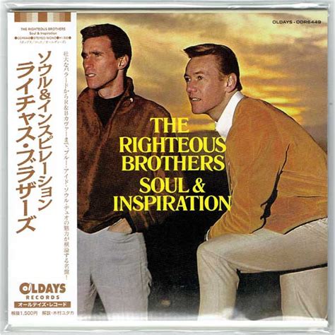 The Righteous Brothers - Soul & Inspiration (2017, CD) | Discogs